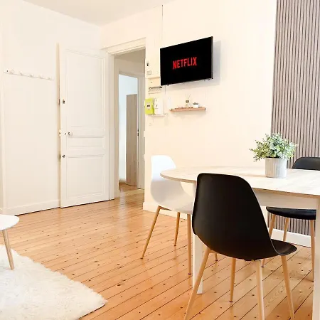 Le - Centre-ville Gare - Spacieux - Netflix Apartamento Reims